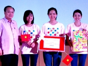 Concours Dynamique 2012  le Vietnam remporte le premier prix